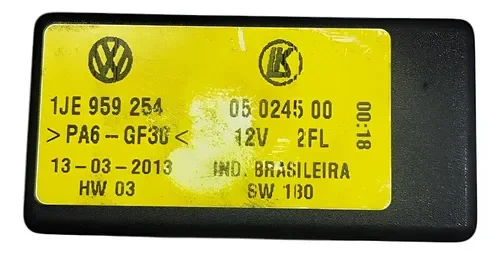 Relé Retrovisor Volkswagen Gol 2015 Trendline 1.0